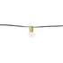 Allsop Gold Stylish Allsop G40 Outdoor Bistro String LED Lights ASP-32541
