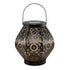 Allsop Black Allsop Daisy Lantern Punched Metal Solar Light ASP-32618
