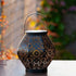 Allsop Black Allsop Daisy Lantern Punched Metal Solar Light ASP-32618