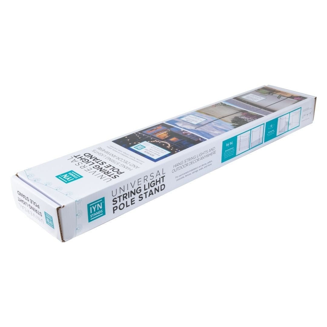 Allsop Allsop Universal Pole Stand with Mounting Plate and Brackets Versatile Lantern Support System ASP-32620