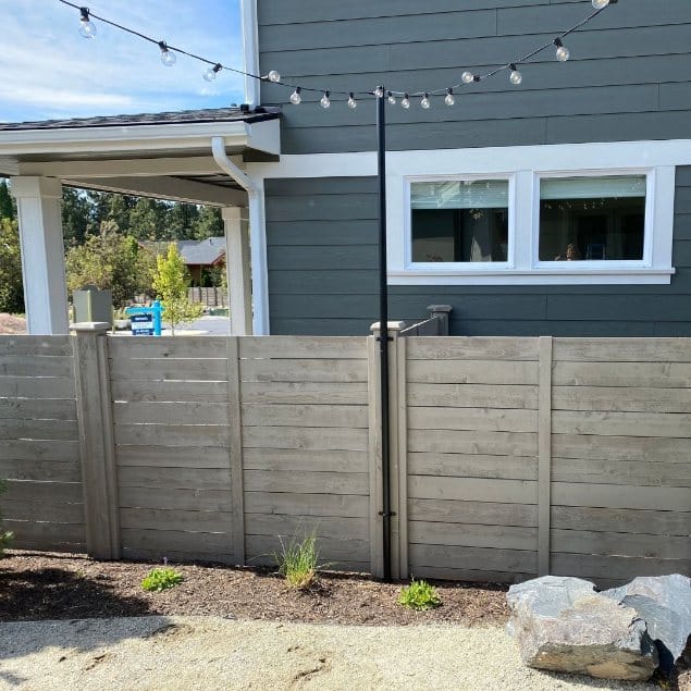 Allsop Allsop Universal Pole Stand with Mounting Plate and Brackets Versatile Lantern Support System ASP-32620