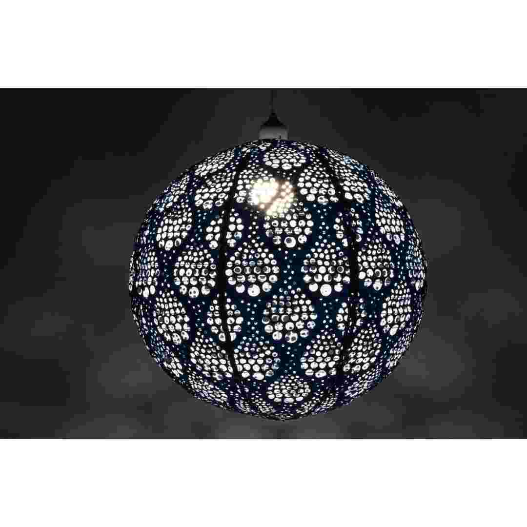 Allsop Marine Blue Allsop Dewdrop 18" Globe Soji Stella Nova Pendant Lamp ASP-32631