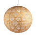 Allsop Bronze Allsop Dewdrop 18" Globe Soji Stella Nova Pendant Lamp ASP-32633