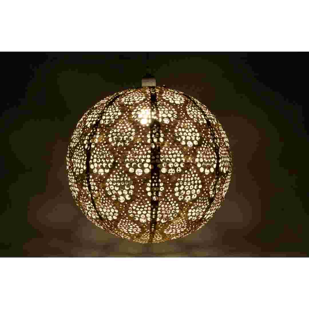 Allsop Bronze Allsop Dewdrop 18" Globe Soji Stella Nova Pendant Lamp ASP-32633