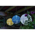 Allsop Cornflower Blue Allsop Monstera 12" Globe Soji Stella Solar Lantern ASP-32812