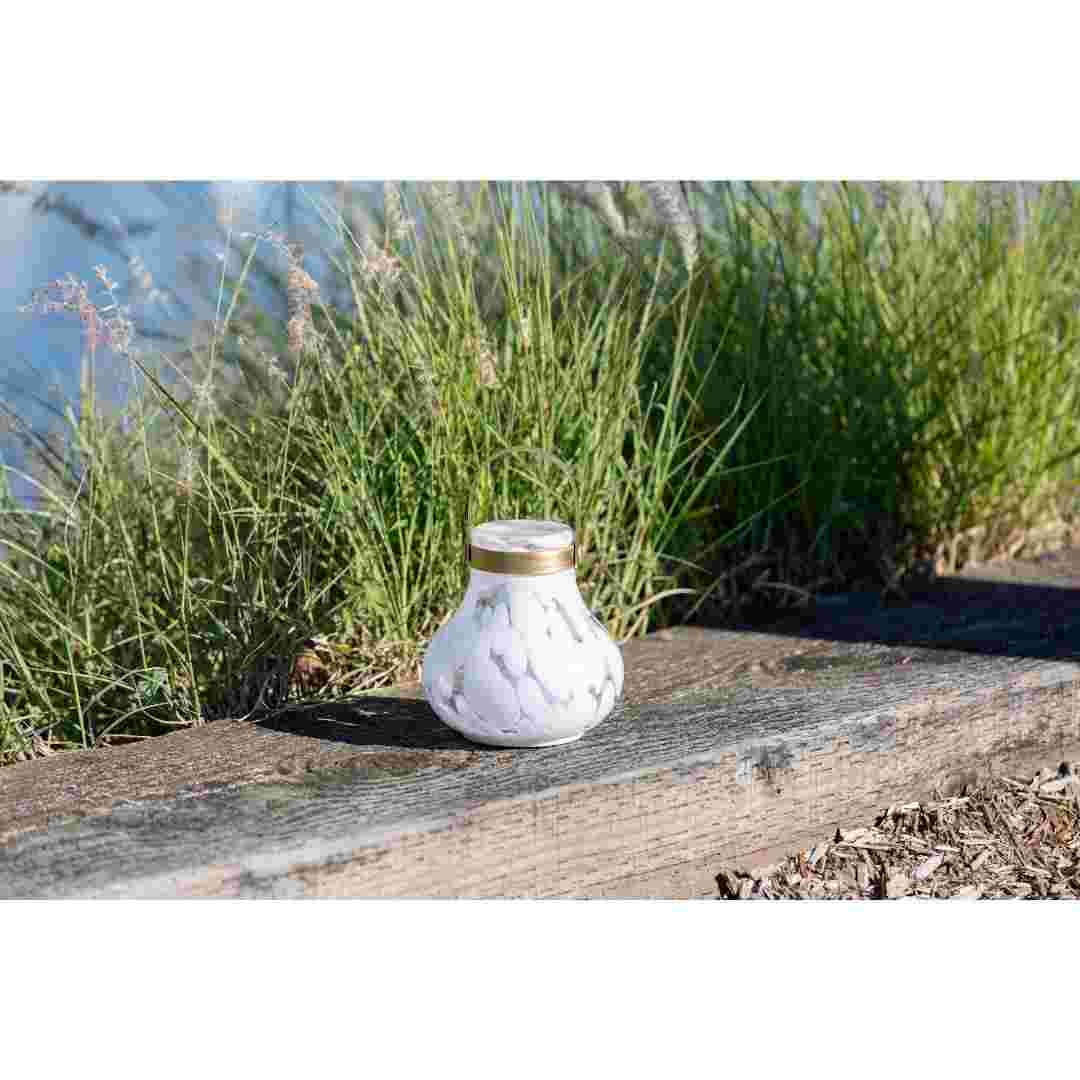Allsop White Allsop Moondrop Tea Lantern Portable Lighting (Non-Solar Rechargeable) ASP-32821