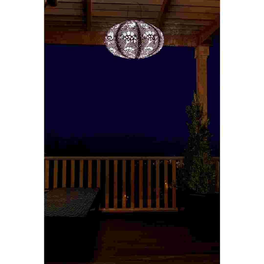 Allsop Clay Allsop Stella Luxe Yarrow 14" x 8.9" Oval Lantern (Non-Solar) ASP-32824