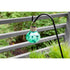 Allsop Teal Allsop Tea Lantern Hand Blown Glass Solar Lantern ASP-32859