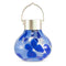 Allsop Periwinkle Allsop Tea Lantern Hand Blown Glass Solar Lantern ASP-32860