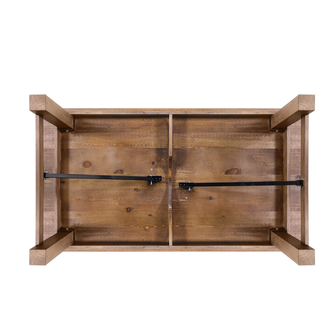 Chivari 72″ x 40″ (6 Foot ) Chestnut Rectangle Straight Leg Wood Farm Table TFARMRT7240-CHESTNUT-S-LEG-AX-T