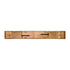 Chivari Chestnut 8 Foot (96" x 12") Rectangle Farmhouse Table Bench TFARM-BENCH-9612-CHESTNUT-AX-T