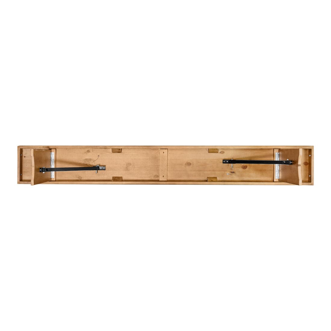 Chivari Chestnut 8 Foot (96" x 12") Rectangle Farmhouse Table Bench TFARM-BENCH-9612-CHESTNUT-AX-T