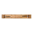 Chivari Chestnut 8 Foot (96" x 12") Rectangle Farmhouse Table Bench TFARM-BENCH-9612-CHESTNUT-AX-T