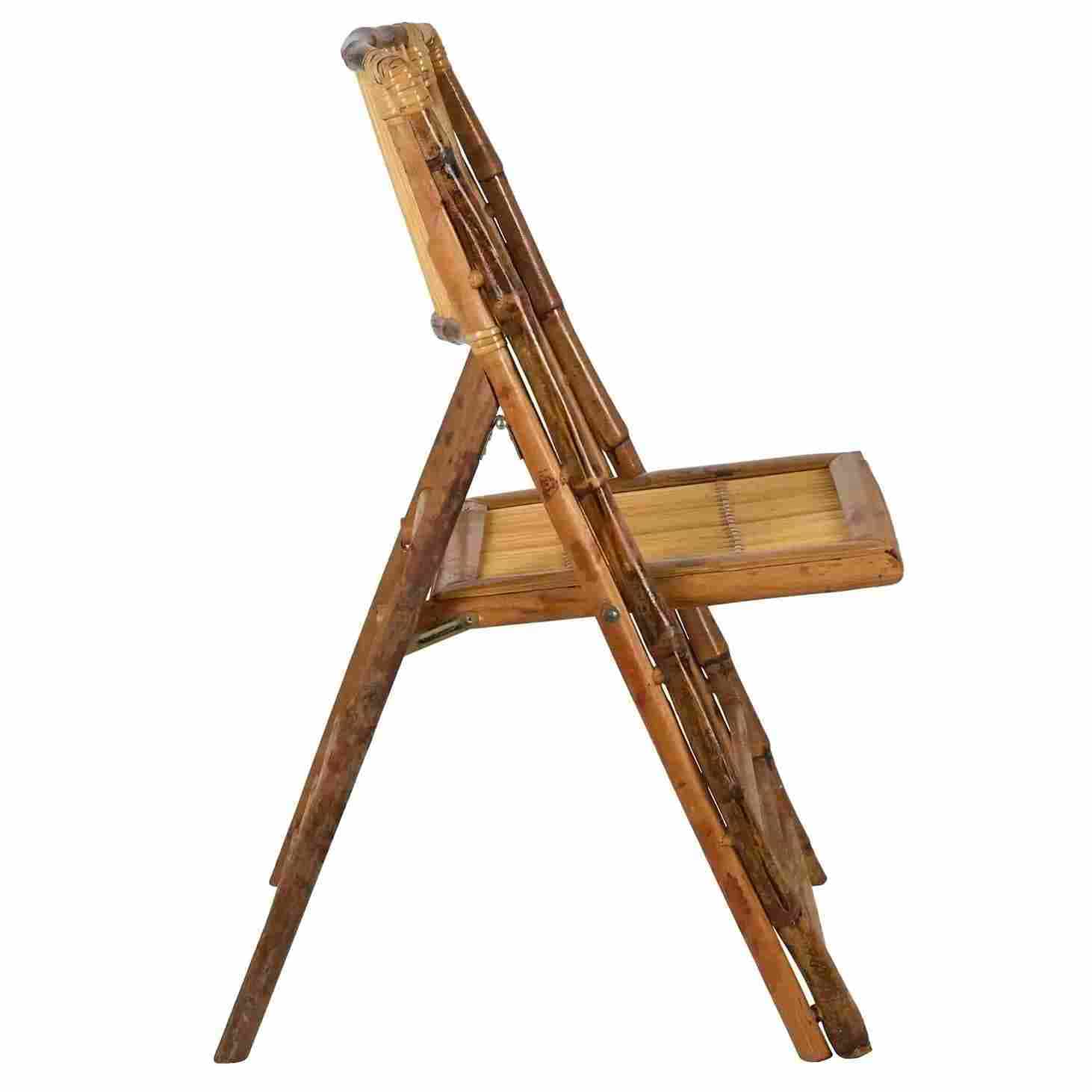 Bamboo Folding Chair