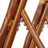 Chivari Synthetic Bamboo Folding Chair with Steel Skeleton™ Frame and Carry Bag CFBAM2-ST-AX