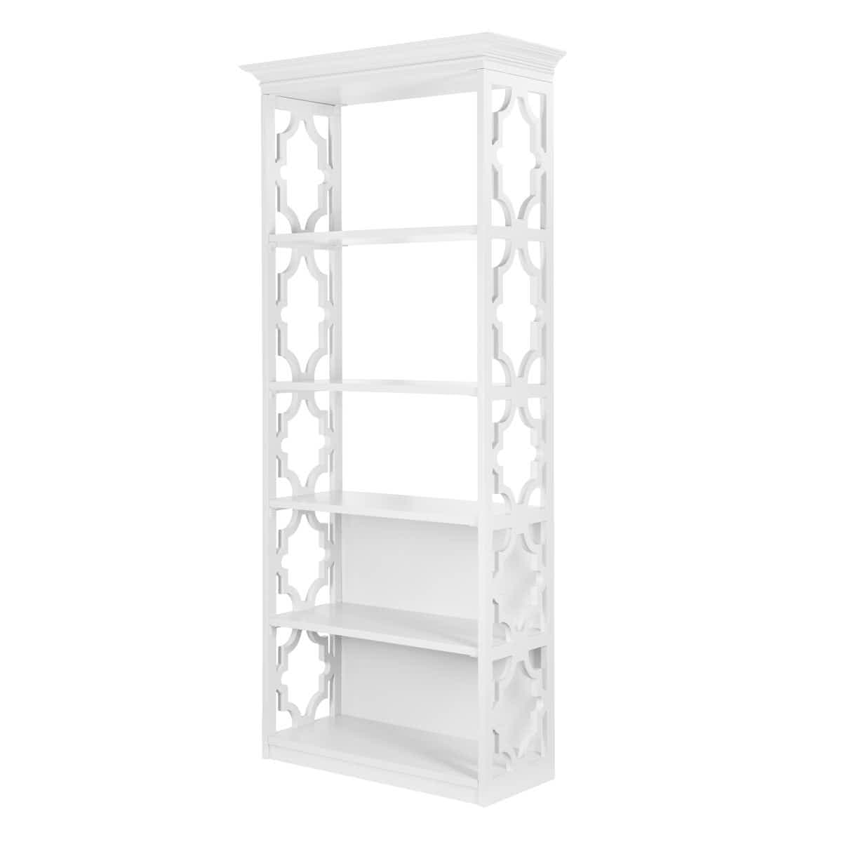 Chivari White Back Bar Shelving Unit 88
