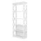 Chivari White Back Bar Shelving Unit 88" Tall - Moroccan Style 4 Tiers BAR-BACK-MRWH-KT-AX