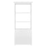 Chivari White Back Bar Shelving Unit 88" Tall - Moroccan Style 4 Tiers BAR-BACK-MRWH-KT-AX