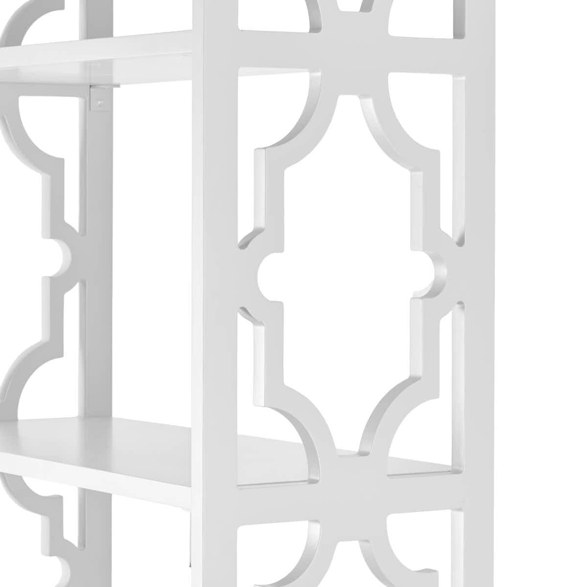 Chivari White Back Bar Shelving Unit 88