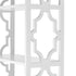 Chivari White Back Bar Shelving Unit 88" Tall - Moroccan Style 4 Tiers BAR-BACK-MRWH-KT-AX
