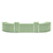 Chivari 24' Sage Green Portable Folding Bar - 5 Piece Set Single Panel Front - Mimosa BAR-CFG-SG-F5-KT