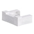 22' White Portable Folding Bar - 5 Piece Set Reversible Panel Front - Spritz