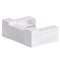 22' White Portable Folding Bar - 5 Piece Set Reversible Panel Front - Spritz