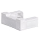 22' White Portable Folding Bar - 5 Piece Set Reversible Panel Front - Spritz