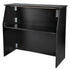 Chivari Black 42" Tall x 48" Long Portable Foldable Bar Laminate Surface BAR-FOLD-48-BLKVYL-AX-T