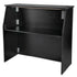 42" Tall x 48" Long Scratch and Dent Black Portable Foldable Bar Laminate Surface