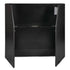 42" Tall x 48" Long Scratch and Dent Black Portable Foldable Bar Laminate Surface