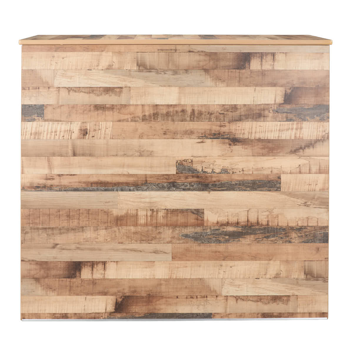 Chivari Rustic 42″ Tall x 48″ Long Portable Folding Bar BAR-FOLD-48-RUSTIC-AX-T