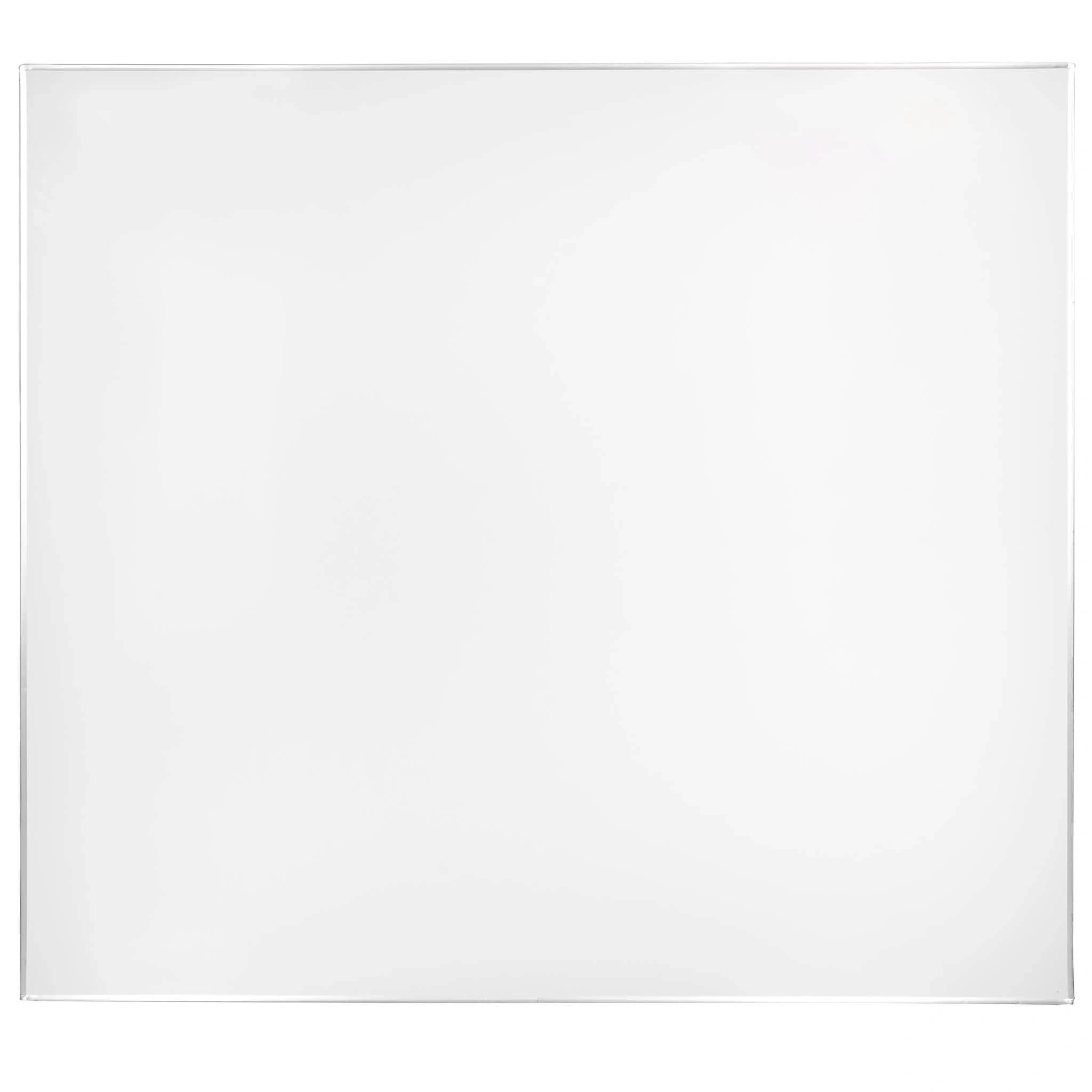 Chivari White 42" Tall x 48" Long Portable Folding Bar Laminate Surface PVC Edge BAR-FOLD-48-WHITE-AX-T