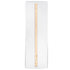 42" Tall x 48" Long White Portable Folding Bar Laminate Surface Metal Edge