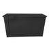 Chivari 6' Black Portable Folding Bar with HPL Reversible Front, Top & Shelf BAR-FOLD-72KIT-BLK-AX-T