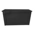 24' Black Portable Folding Bar - 5 Piece Set Single Panel Front - Mimosa