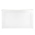 Chivari Scratch and Dent 6' White Portable Folding Bar with HPL Reversible Front, Top & Shelf BAR-FOLD-72KIT-WHT-AX-SD
