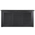 Chivari 7' Black Portable Folding Bar with Reversible Front BAR-FOLD-84KTR-BLK-AX-T
