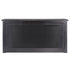 Chivari 7' Black Portable Folding Bar with Reversible Front BAR-FOLD-84KTR-BLK-AX-T