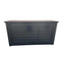 Chivari 7' Black Portable Folding Bar with Reversible Front BAR-FOLD-84KTR-BLK-AX-T