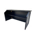 Chivari 7' Black Portable Folding Bar with Reversible Front BAR-FOLD-84KTR-BLK-AX-T
