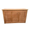 Chivari 7' Chestnut Portable Folding Bar with Reversible Front BAR-FOLD-84KTR-CHE-AX-T