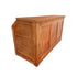Chivari 7' Chestnut Portable Folding Bar with Reversible Front BAR-FOLD-84KTR-CHE-AX-T