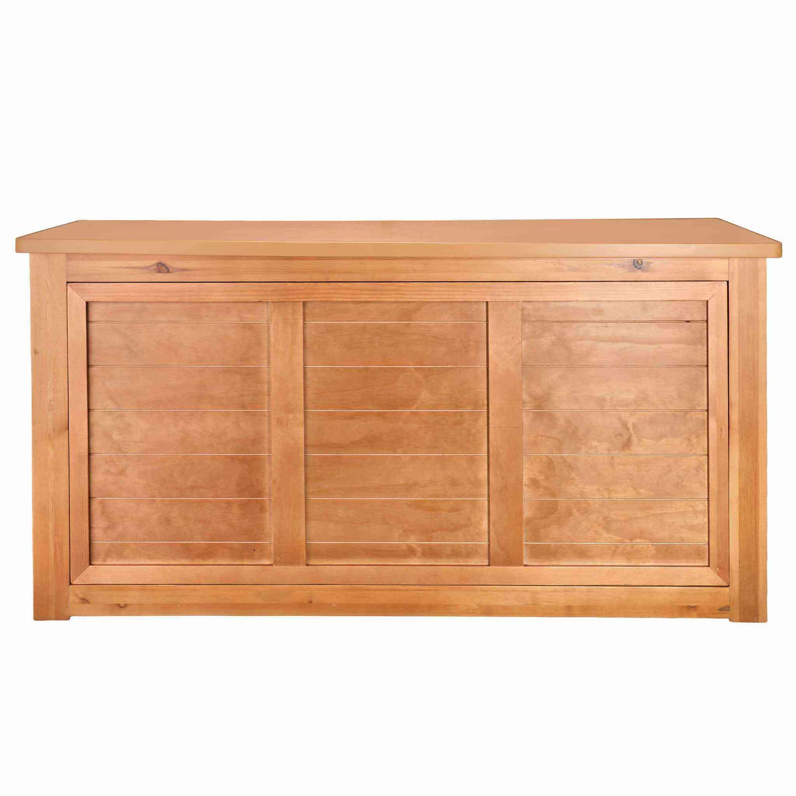 Chivari 7' Chestnut Portable Folding Bar with Reversible Front BAR-FOLD-84KTR-CHE-AX-T