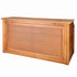 Chivari 7' Chestnut Portable Folding Bar with Reversible Front BAR-FOLD-84KTR-CHE-AX-T