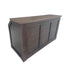 Chivari 7' Fruitwood Portable Folding Bar with Reversible Front BAR-FOLD-84KTR-FRT-AX-T