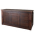 7' Fruitwood Portable Folding Bar with Reversible Front