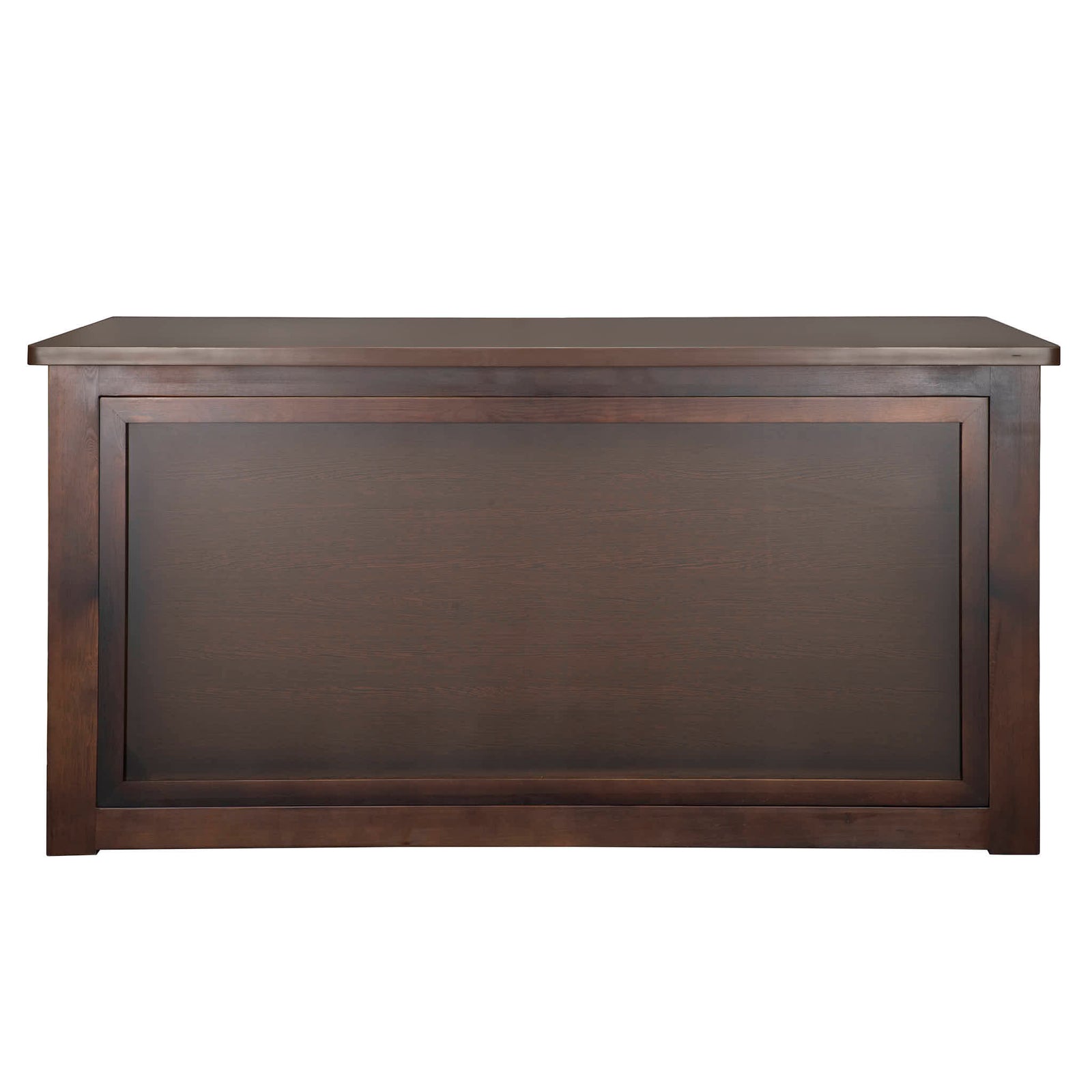 7' Fruitwood Portable Folding Bar with Reversible Front