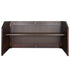 7' Fruitwood Portable Folding Bar with Reversible Front