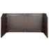7' Fruitwood Portable Folding Bar with Reversible Front